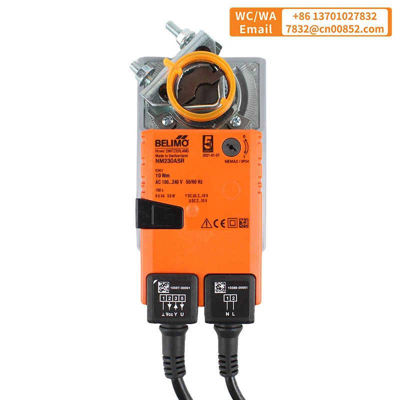

Вентиляция BELIMO 10 Нм NM230ASR Модулирующий привод заслонки NMU230SR ДЛЯ системы HVAC с датчиком положения Обратная связь постоянного тока 2... 10 В