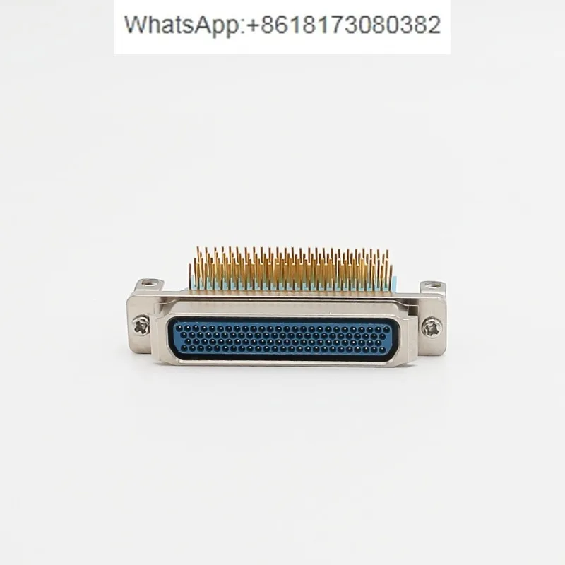 J30J series J30J-100ZJW-J 100-core rectangular electrical connector high-density 100-core curved needle printed board