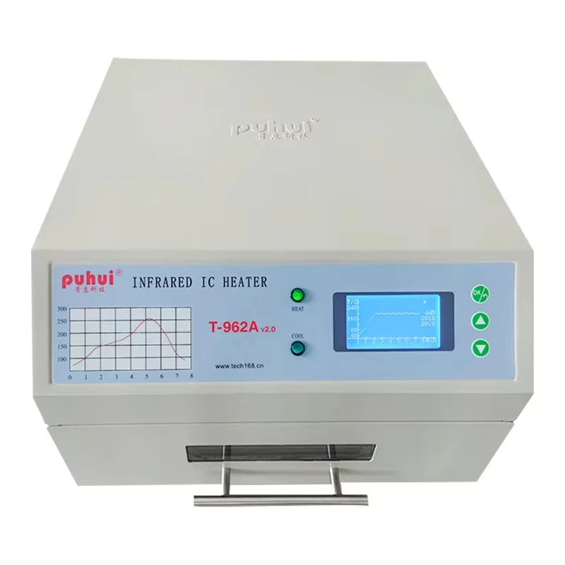 Reflow Soldering Oven T-962 Desktop Infrared IC Heater For PCB BGA SMD SMT Lead Free 800W