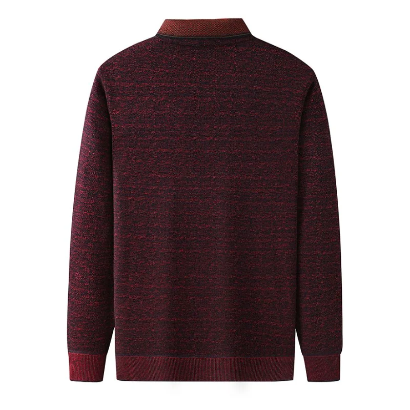 صوف مبطن نمط الخريف الشتاء سترة وهمية قطعتين تريكو لباس خارجي منتصف العمر أبي الزي تنوعا قاعدة طبقة الملابس