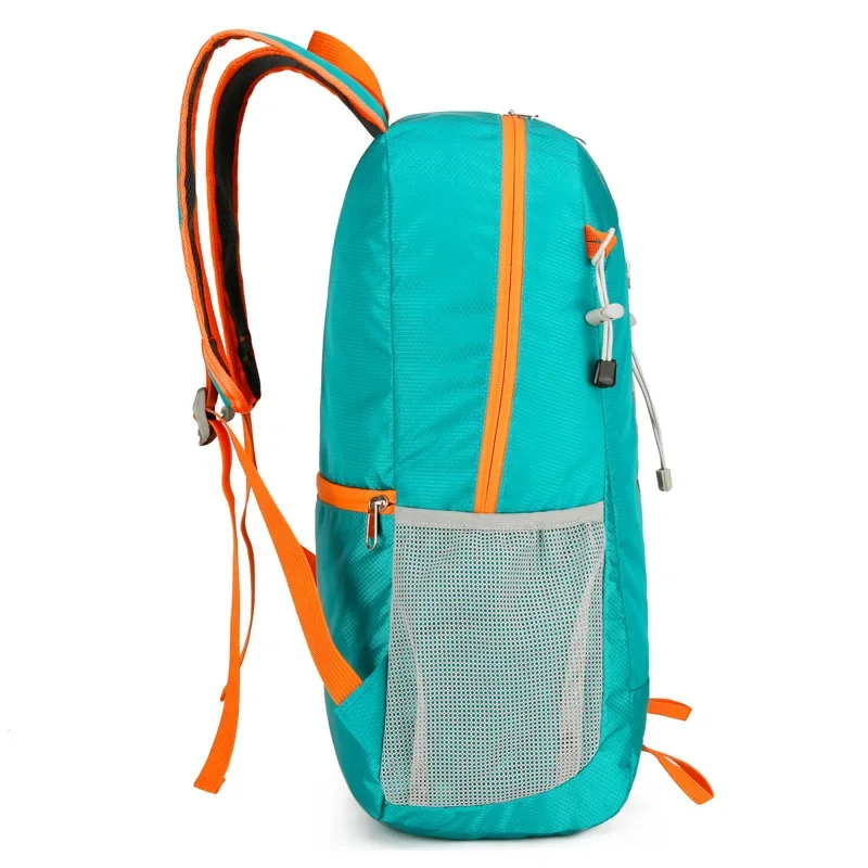 Sac à dos d'équitation de montagne pour hommes, sac de voyage de grande capacité, sac à dos pliable multifonctionnel ultra-léger, loisirs en plein air