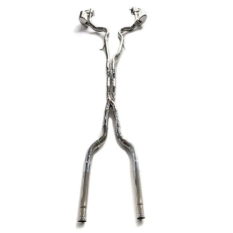 

Высококачественная выхлопная труба для E63/e63s W212 Amg 2007-2016, гоночная выхлопная труба Catback из нержавеющей стали 304