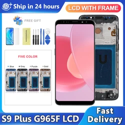 TFT For Samsung Galaxy S9 Plus G965F G9650 Lcd Display Digital Assembly Touch Screen with Frame For Samsung S9+ Display