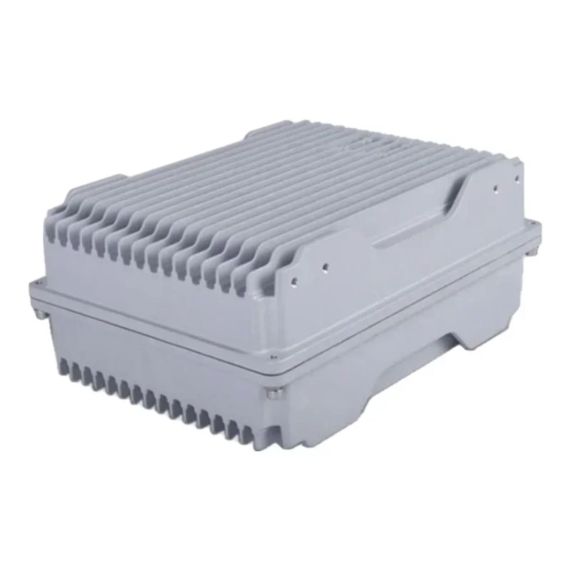 Telecom 4G 5G Base Station ip67 outdoor heat dissipation waterproof extruded amplifier case aluminium