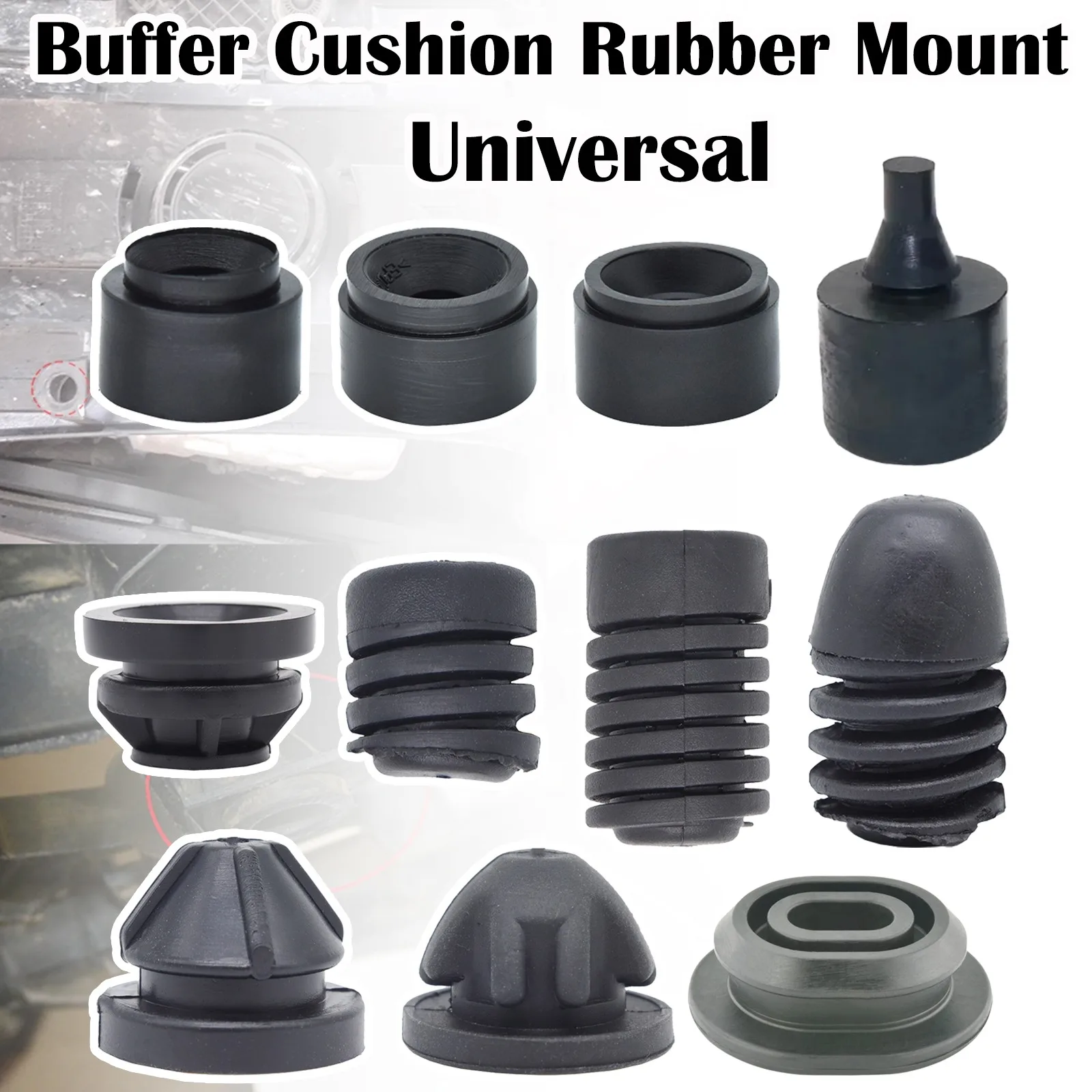 Car Universal Engine Hood Bonnet Back Door Buffer Cushion Rubber Mount For AUDI VW Skoda Seat BMW MINI Ford Mercedes Land Rover