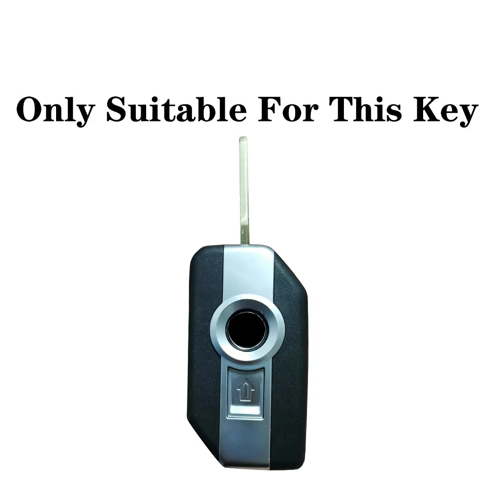 Leather Motorcycle Key Case Cover Shell for BMW R1250GS R1200GS C400gt F750GS F850GS K1600B K1600GT R1200RS R1200RT Accessories