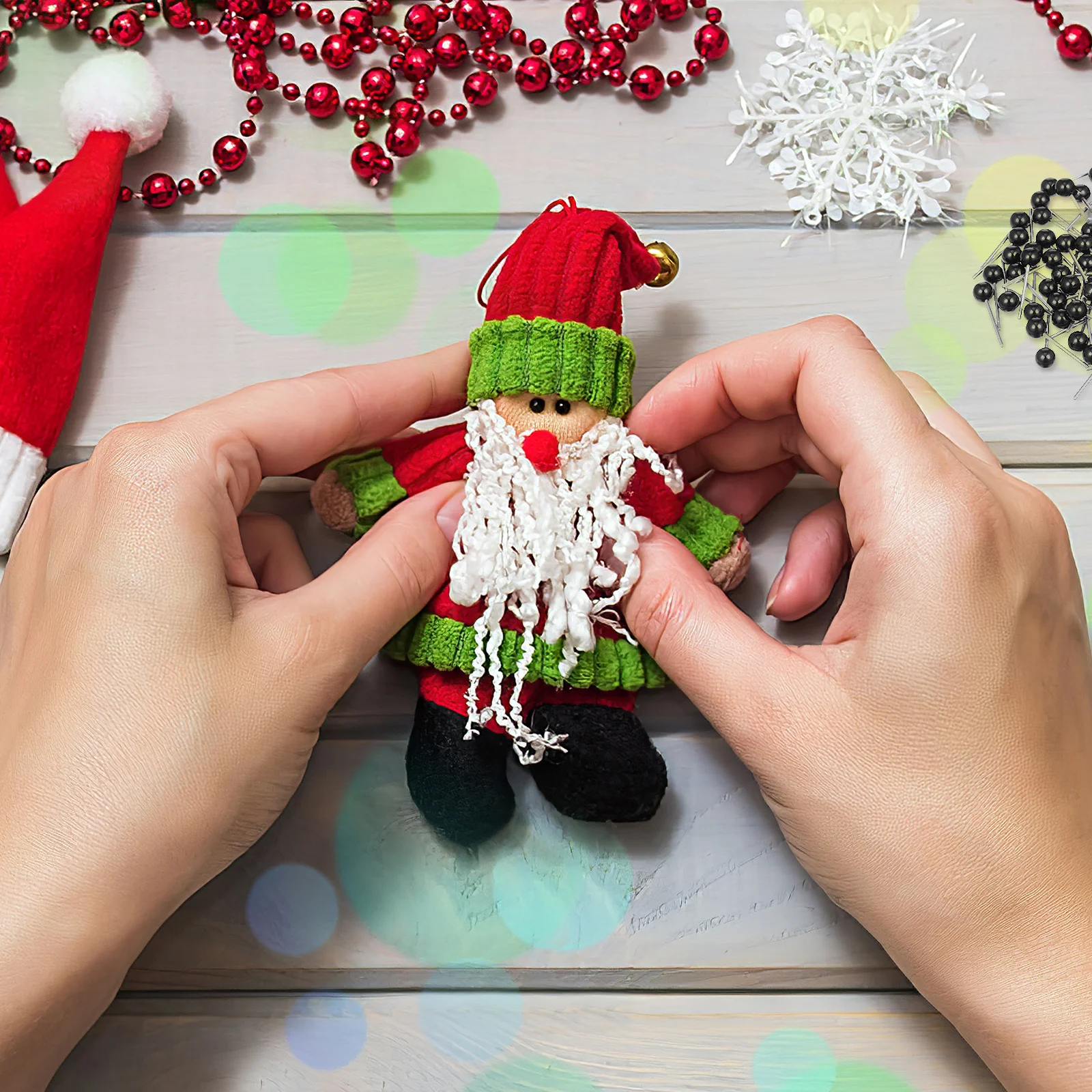 

300 pcs Making Plastic For Crafts Needle Felting Beans Eyes For Crafts Beans Eyes Accessories Beads