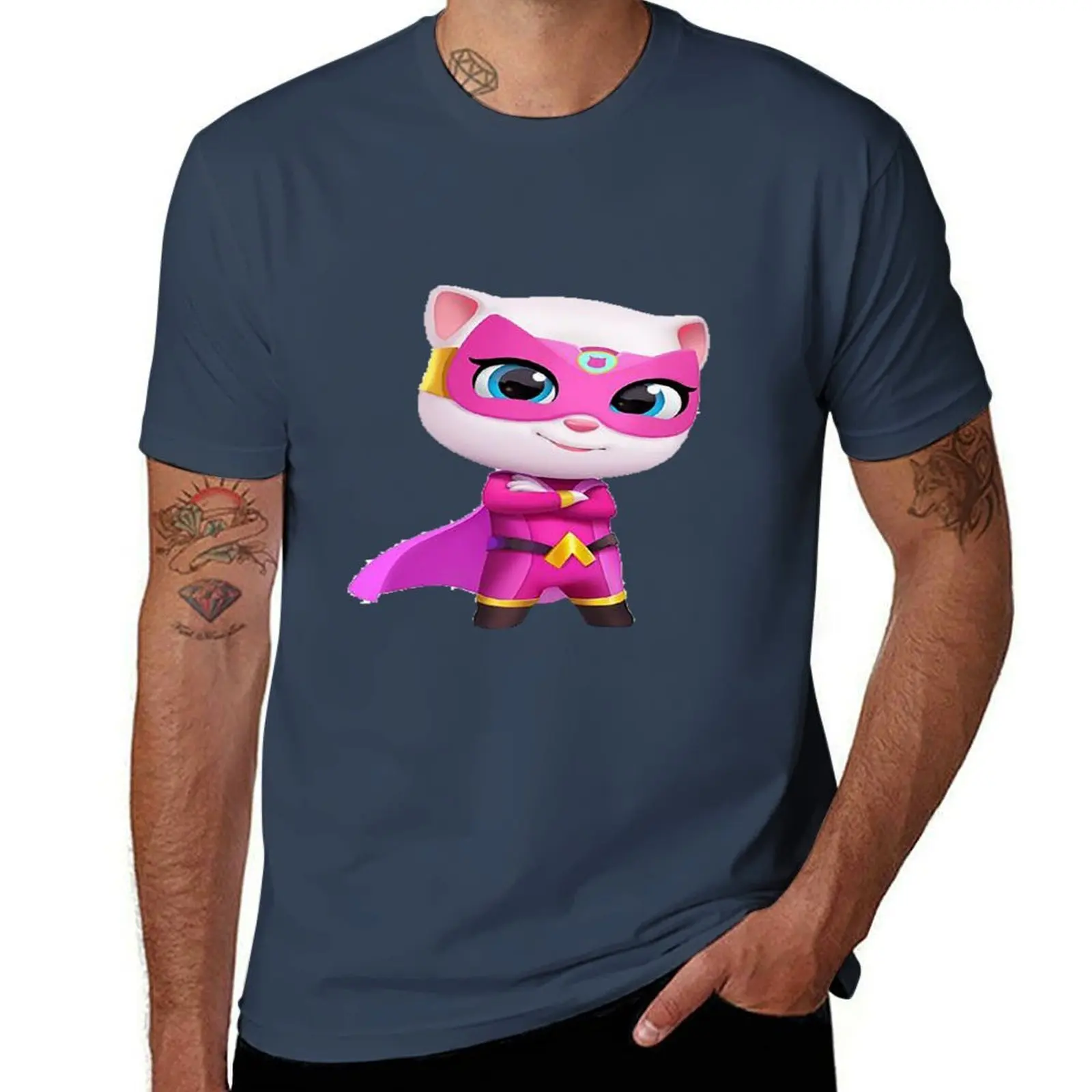 

Talking Tom Heroes T-Shirt man graphic t shirt essential t shirt T-Shirt