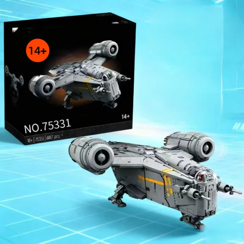 6187 pièces Star Plan FIT 75331 UCS grande l'écusson de rasoir blocs de construction de navire emblématique briques modèle jouets cadeaux d'anniversaire de noël
