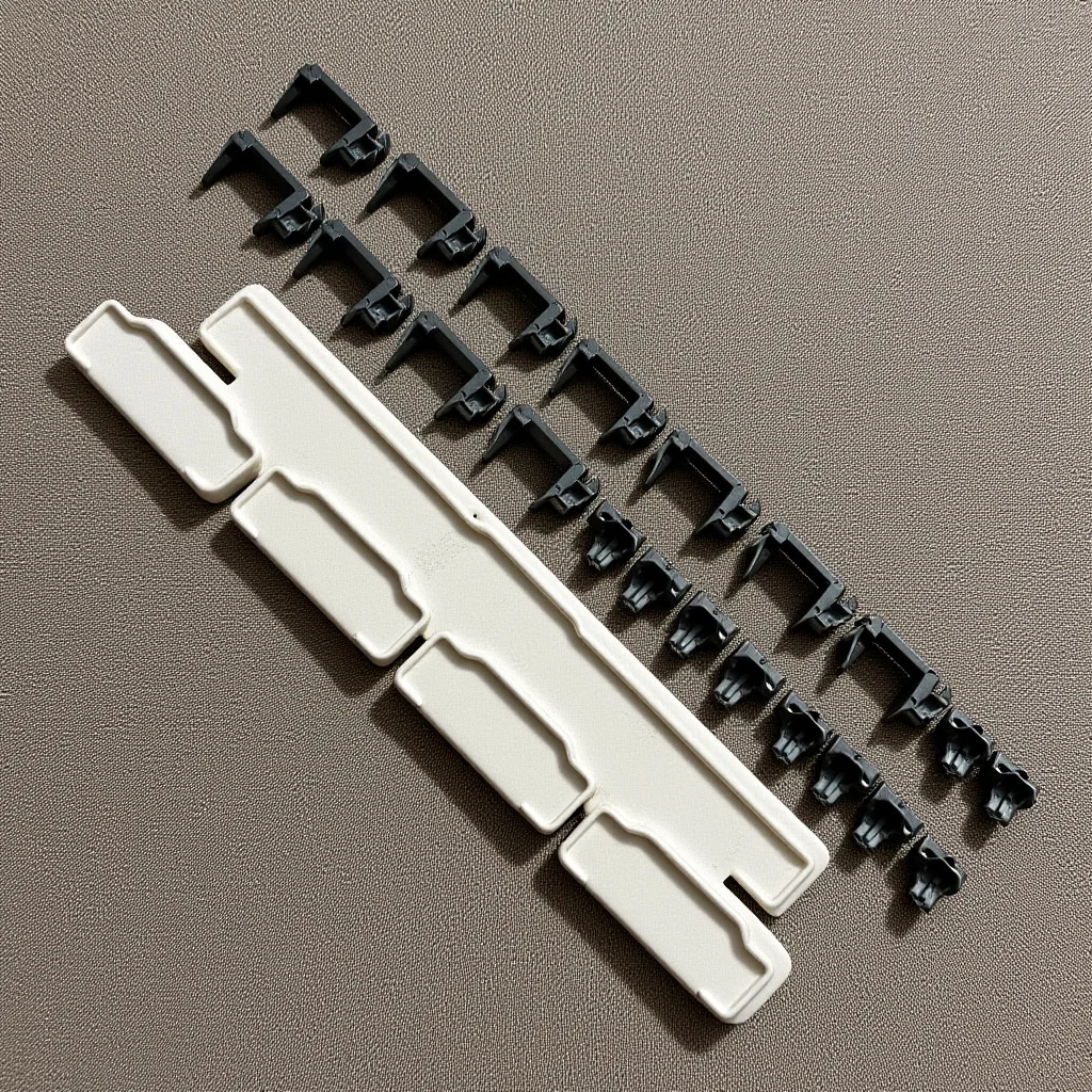 1Set Mechanical Keyboard Key Stabilizer Kit 625U Bar 2U Stabilizer Compatible Gh60 87 Keyless Keyboard Replacement Bar Insert