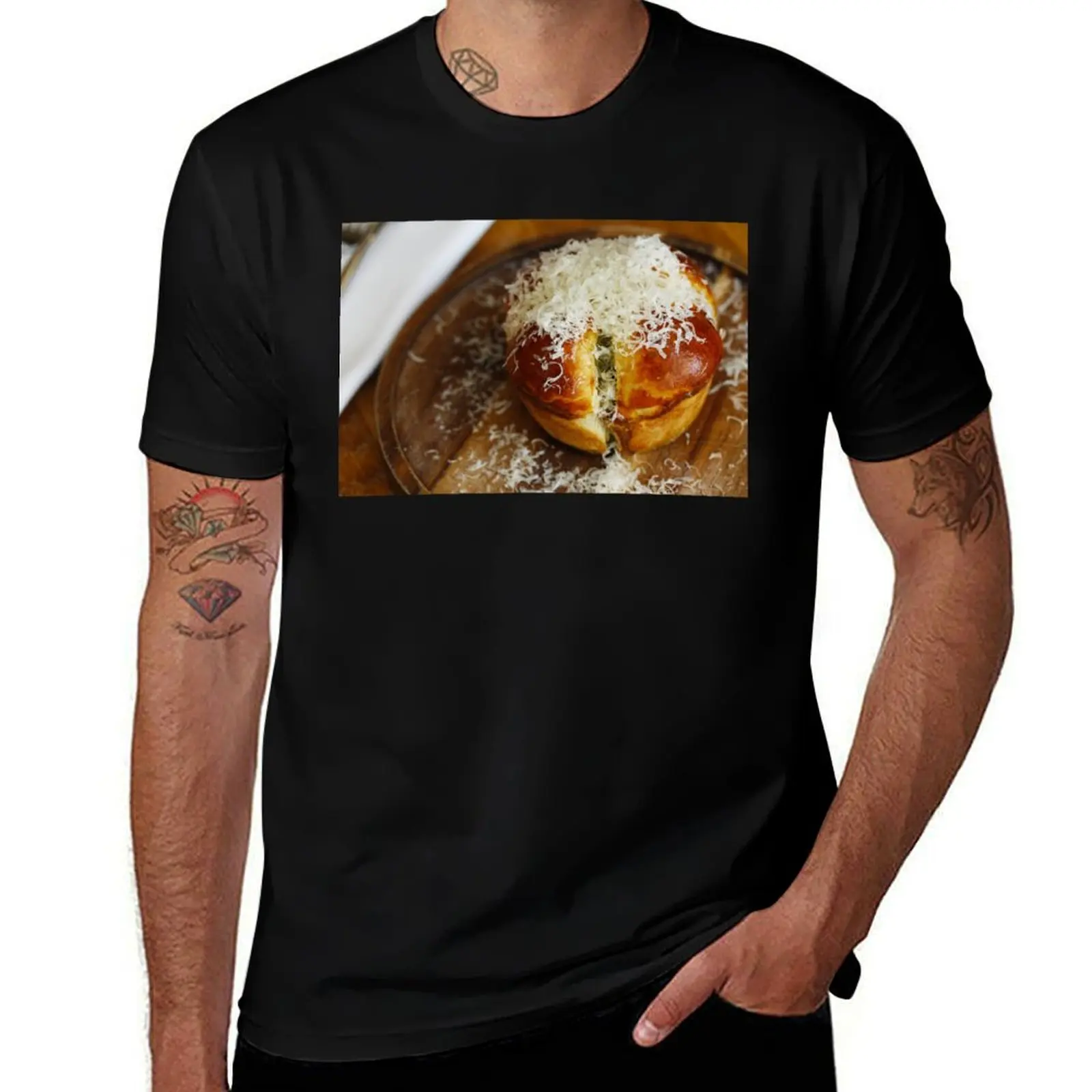 Focaccia fresca con cobertura de alegría, camiseta, cosas baratas, ropa de verano, ropa de boutique de San Valentín, ropa para hombres