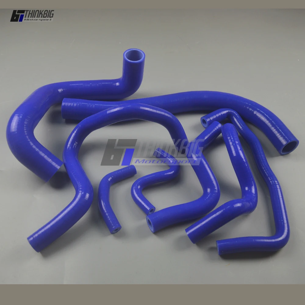 Silicone Radiator Hose Kit For 2000-2008 Toyota Corolla Runx/Allex/Fielder/Matrix 1.8L 1ZZ-FE (8pcs)