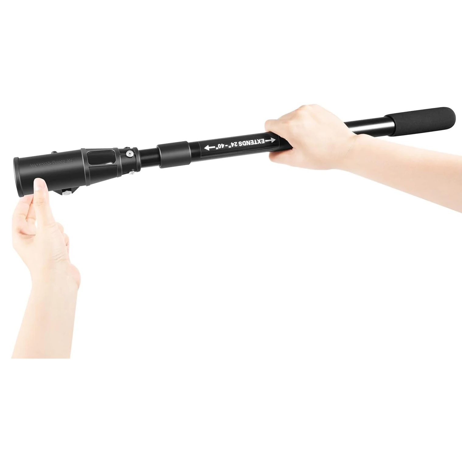 ANX Teleskop-Verlängerungsgriff 1854108 MKA-44 für Trolling-Motoren - Ausziehbar von 24" auf 40" – Detail 2