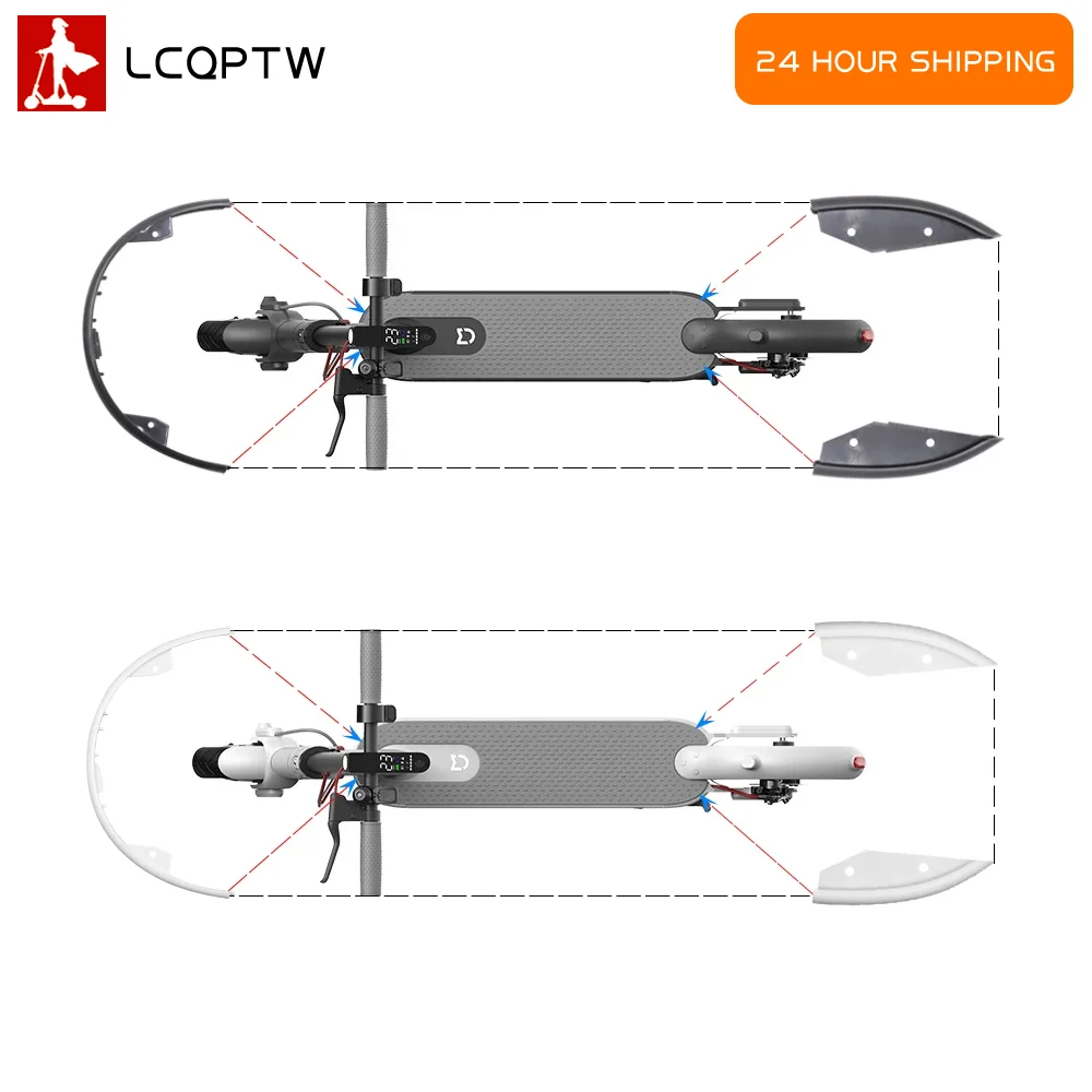 

Electric Scooter Bumper Semicircle Protective Body Strips Sticker Tape Only for Xiaomi M365 Electric Scooter Accessories