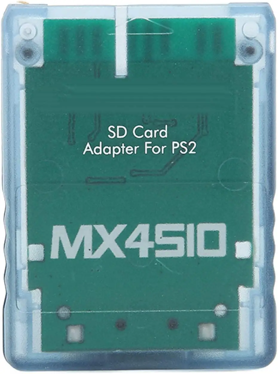 MX4SIO MC2SIO WORKS WITH PS2 & OPL MICROSD CARD READER FOR PS2 TRANSPARENT