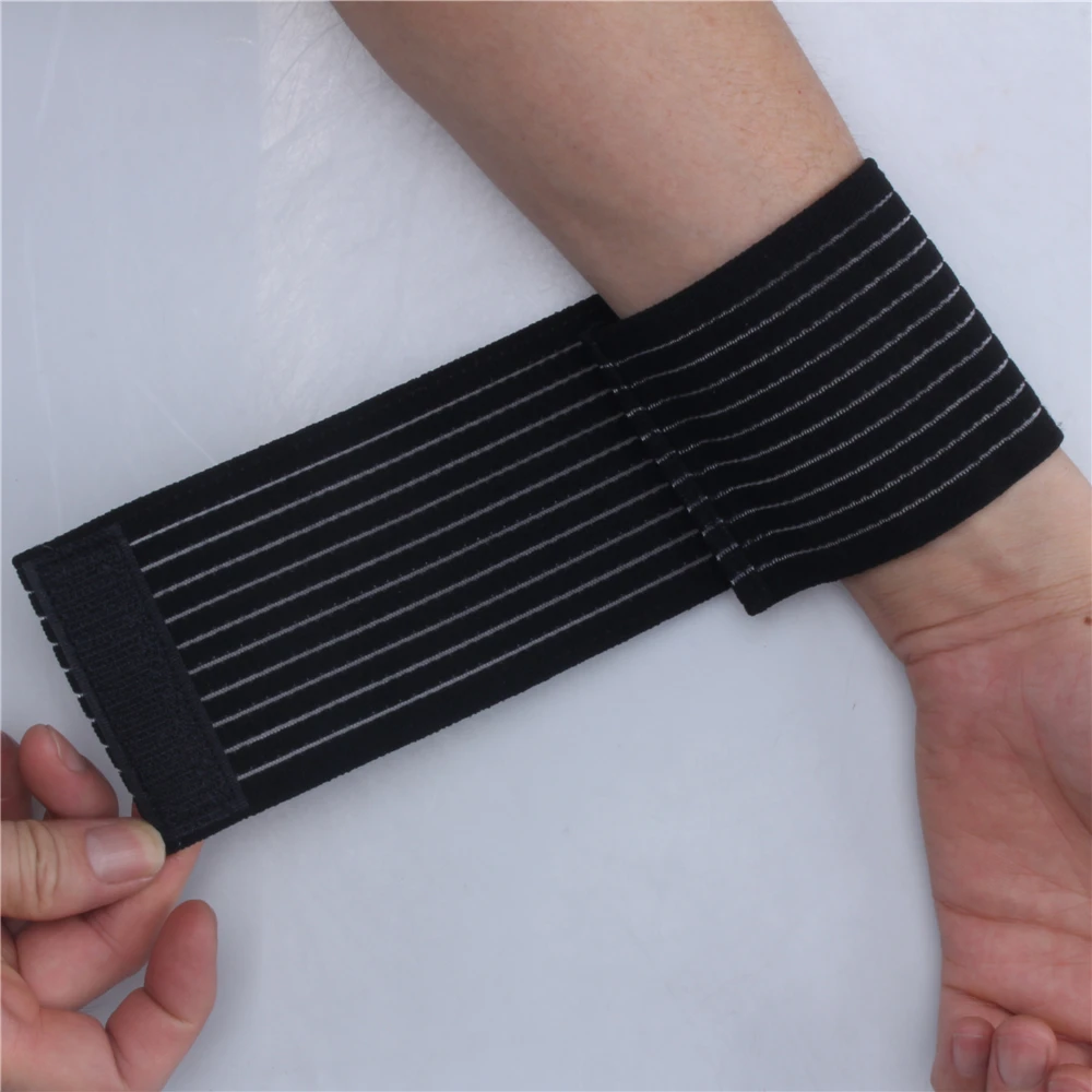 1PCS Cotton Elastic Bandage Hand Sport Wristband Gym Support Wrist Brace Wrap carpal tunnel