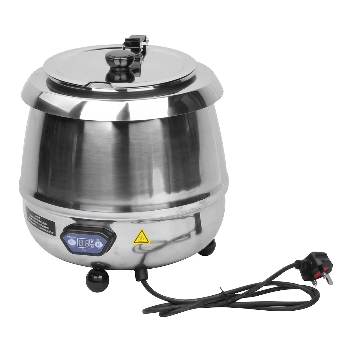 

10L Digital Control Stainless Steel Soup Kettle Certified by ETLCE & RoHS Electric Power Source