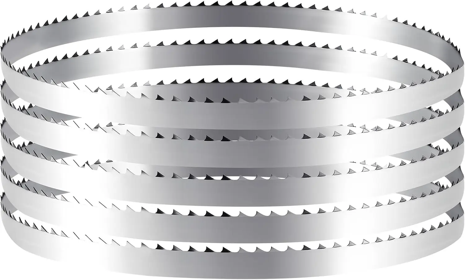 Bandsaw Blade, 72 Inch Length, 4 TPI Band Saw Blade with 18 HRC Hardened Sharp Teeth, SK5 High-Strength Carbon Steel, 0.5 Inch W