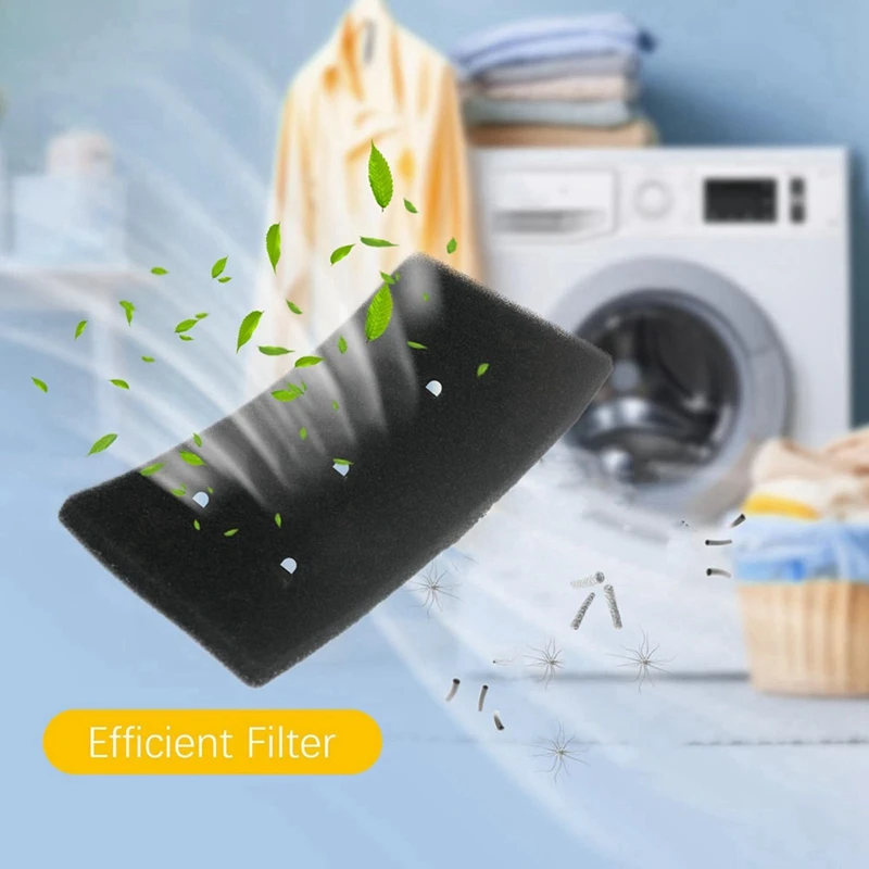 8 قطعة فلتر مجفف لـ Bauknecht Privileg Whirlpool HX 481010716911   فلتر مجفف، مجففات مكثفة قابلة لإعادة الاستخدام، إسفنجة Filtereco-Frie