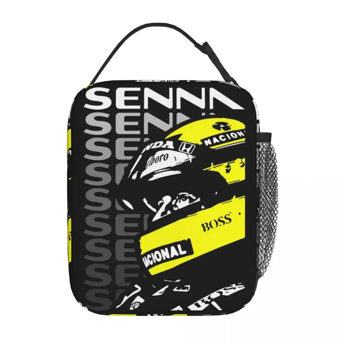 The Best Moment Ayrton Senna Insulated Lunch Bag High Capacity Lunch Container Thermal Bag Tote Lunch Box Food Storage Bags