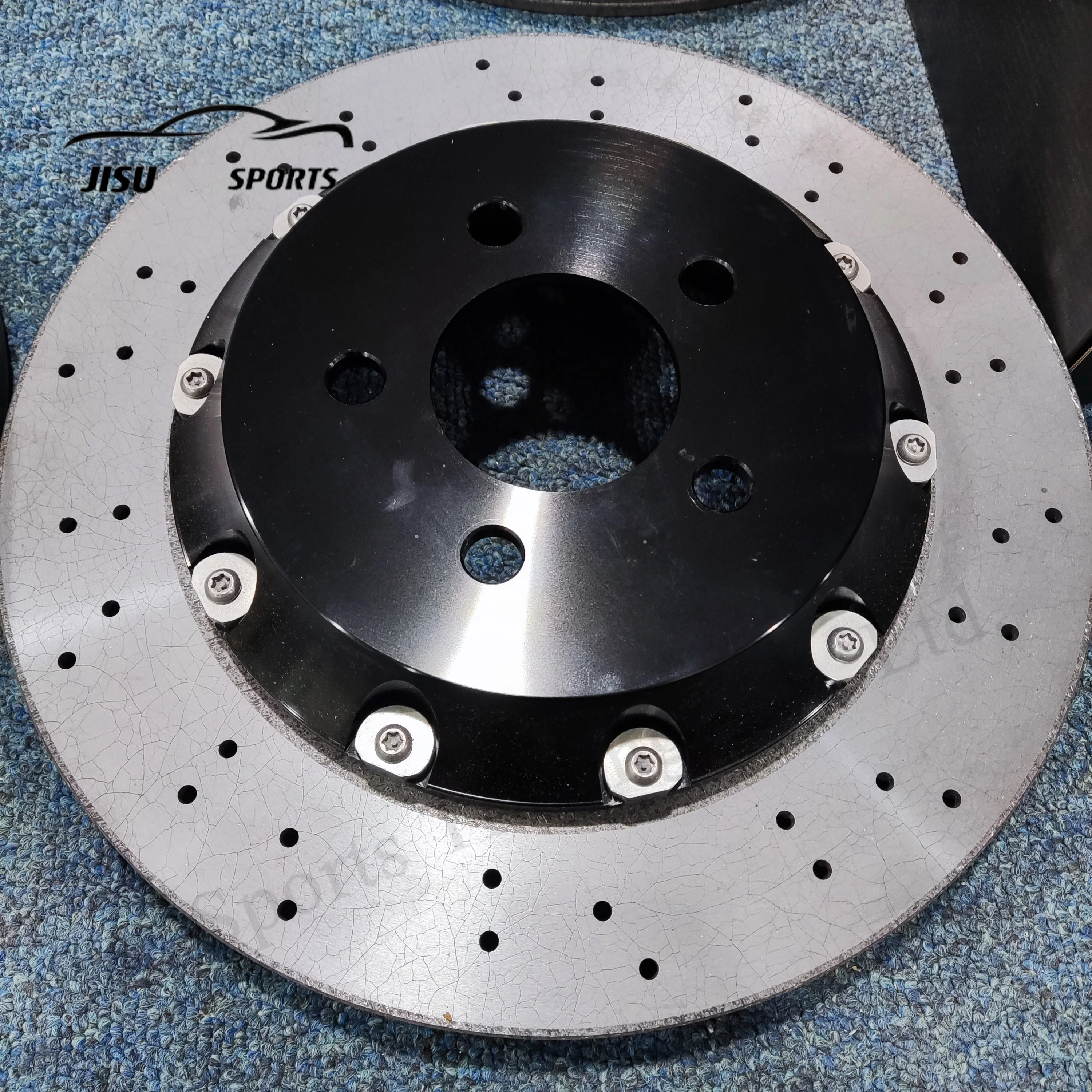 Long Fiber Carbon Ceramic Brake Disc 400*36 Front Carbon Ceramic Rotors 350MM Rear for 2020  Charger Hellcat