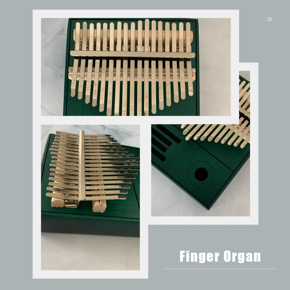 

1Set Thumb Piano Portable Kalimba 17 Keys Hand Piano Solid Wood Beginner Musical Instrument Kids Music Tool Finger Organ