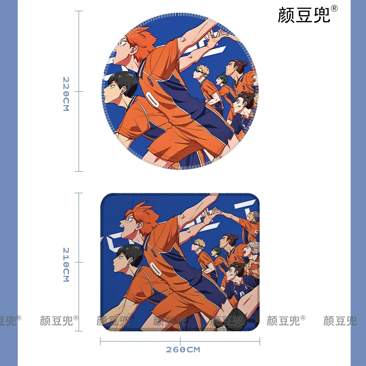 Haikyuu Anime Shoyo Hinata For Large And Small Size  Gaming Mouse pad Gamer Company Keyboard Mouse Mats Carpet Computer Mats