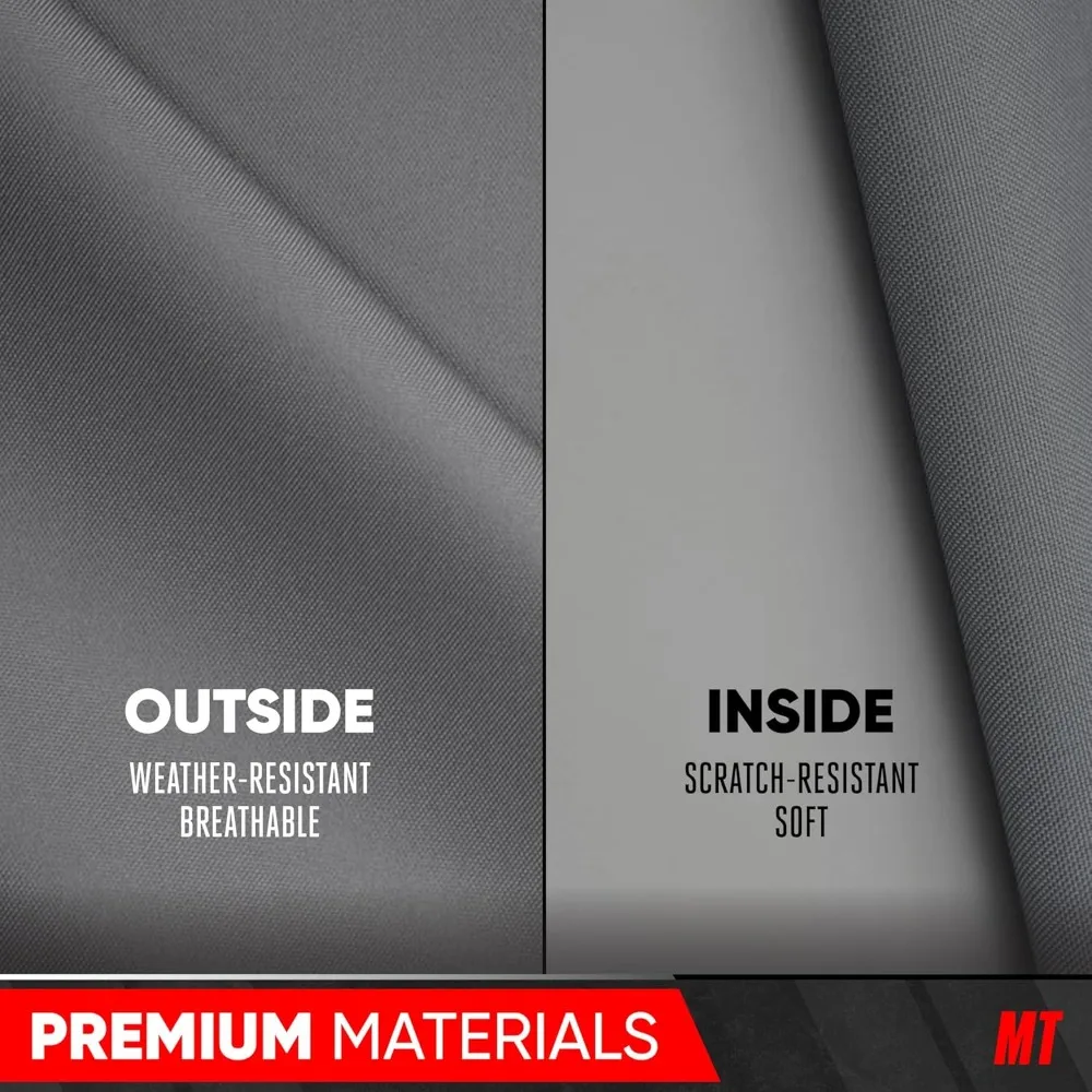 Custom Fit Car Cover for Ford Mustang 1965-2004, All-Weather Waterproof UV Resistant Protection for Outdoor & Indoor Use