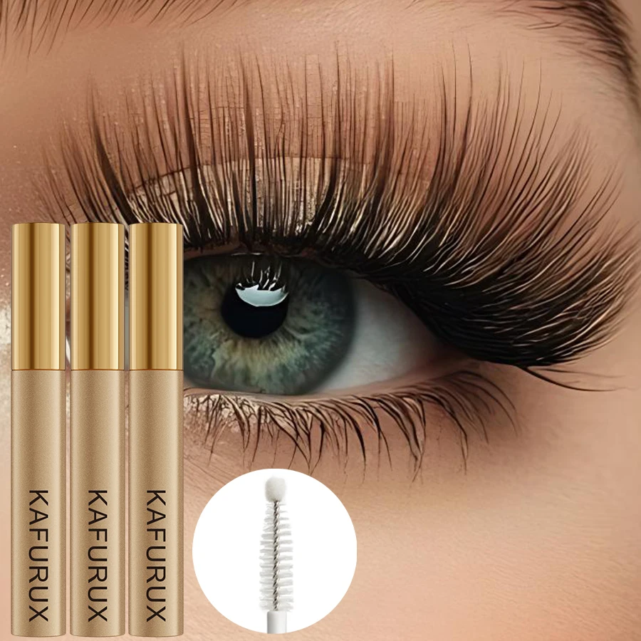 Suero potenciador de pestañas o cejas nutritivo, ingredientes naturales para cejas más largas, más gruesas, maquillaje coreano, 3 uds.