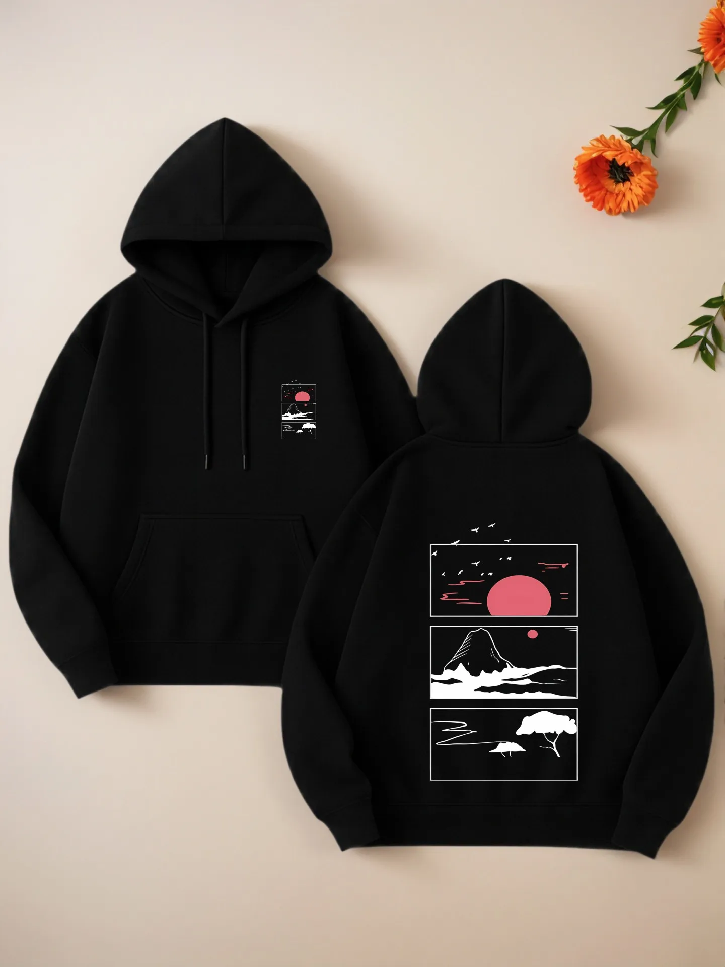 

Женская толстовка с графическим рисунком, эстетический дизайн, графический принт, повседневная одежда на каждый день, смесь хлопка, для молодых мужчин