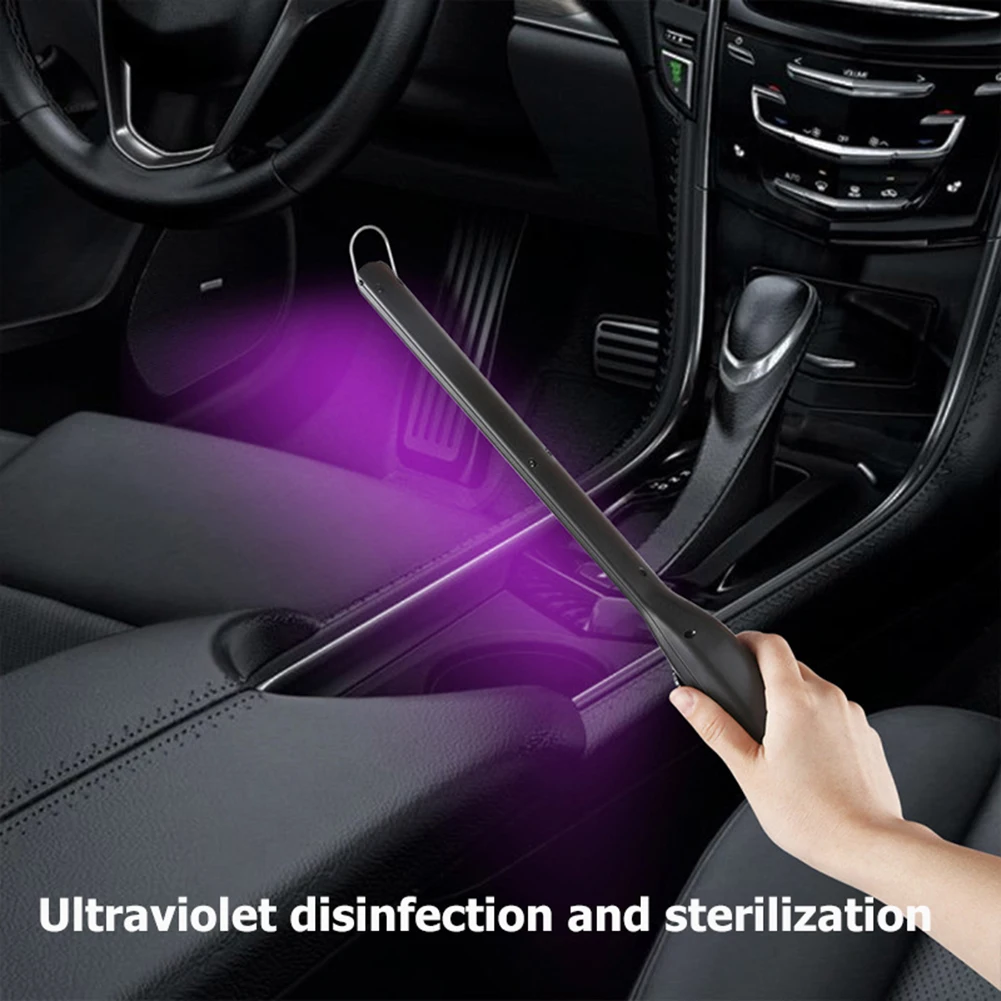 LED Portable UV Sterilizer Mini Handheld Germicidal Lamp UV Light Sanitizer Ultraviolet Germicidal Lamp for Home Office