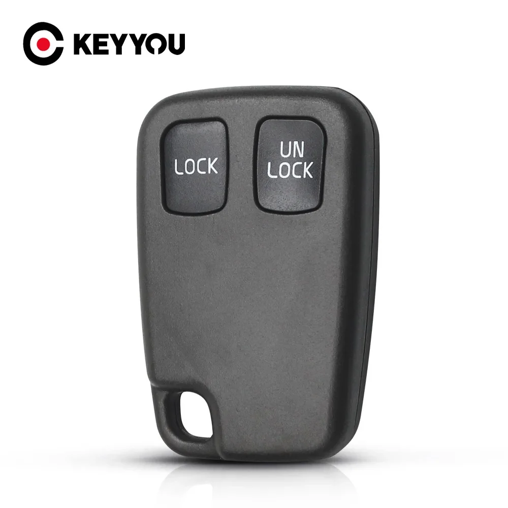 

KEYYOU For Volvo Car Key For Volvo S70 V70 C70 S40 V40 XC90 XC70 Car Key Replacement 2 Buttons Remote Case Fob Car Key Shell