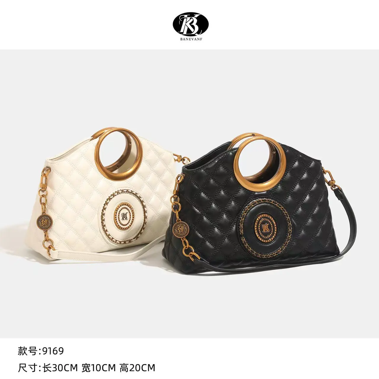 KB Marken-Damenhandtasche 2026 Neue Hochwertige Designer-Diamantförmige Ketten-Tragetasche, Modische Damen-Umhängetasche – Detail 1