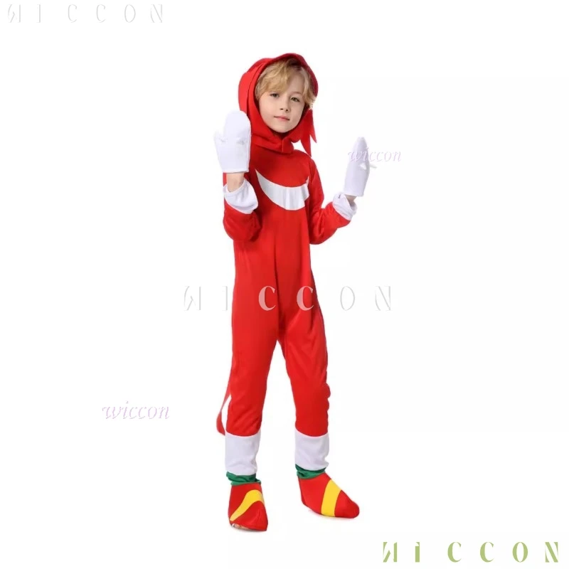 Shadow Hedgehog Ragazzi Ragazze Cosplay Hedgehog Tuta Gioco Scuola Spettacolo teatrale Costumi per bambini Gioco di ruolo Outfit disfraz