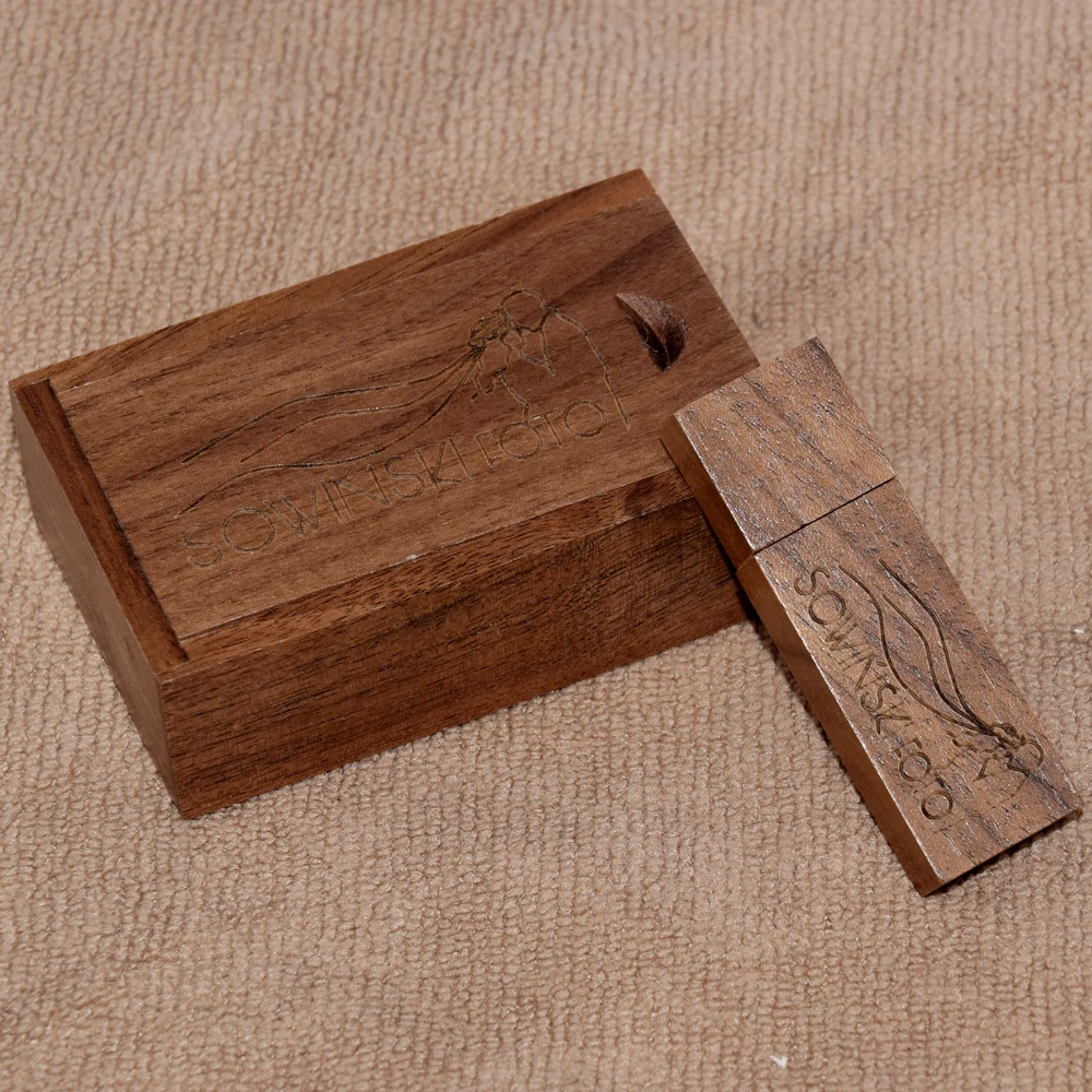 fashion Bamboo Wood and Redwood wood pen drive card model 3.0 usb flash drive 4GB 8GB 16GB 32GB 64GB free custom logo