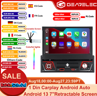 1 din Car Radio Android Carplay Auto Universal 7\