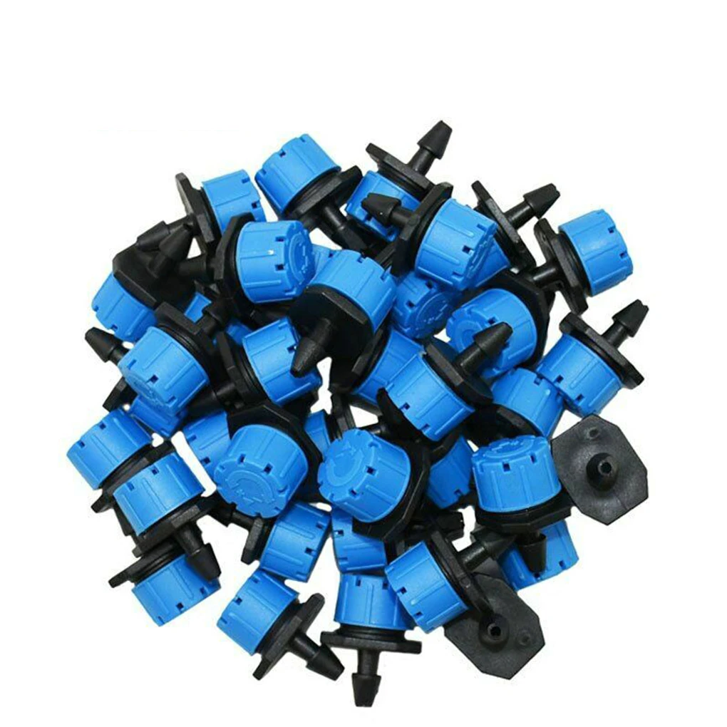 

Drip Irrigation Dripper 8-hole Adjustable Watering Sprinkler Drip Irrigation Plastic Nozzle 500pcs