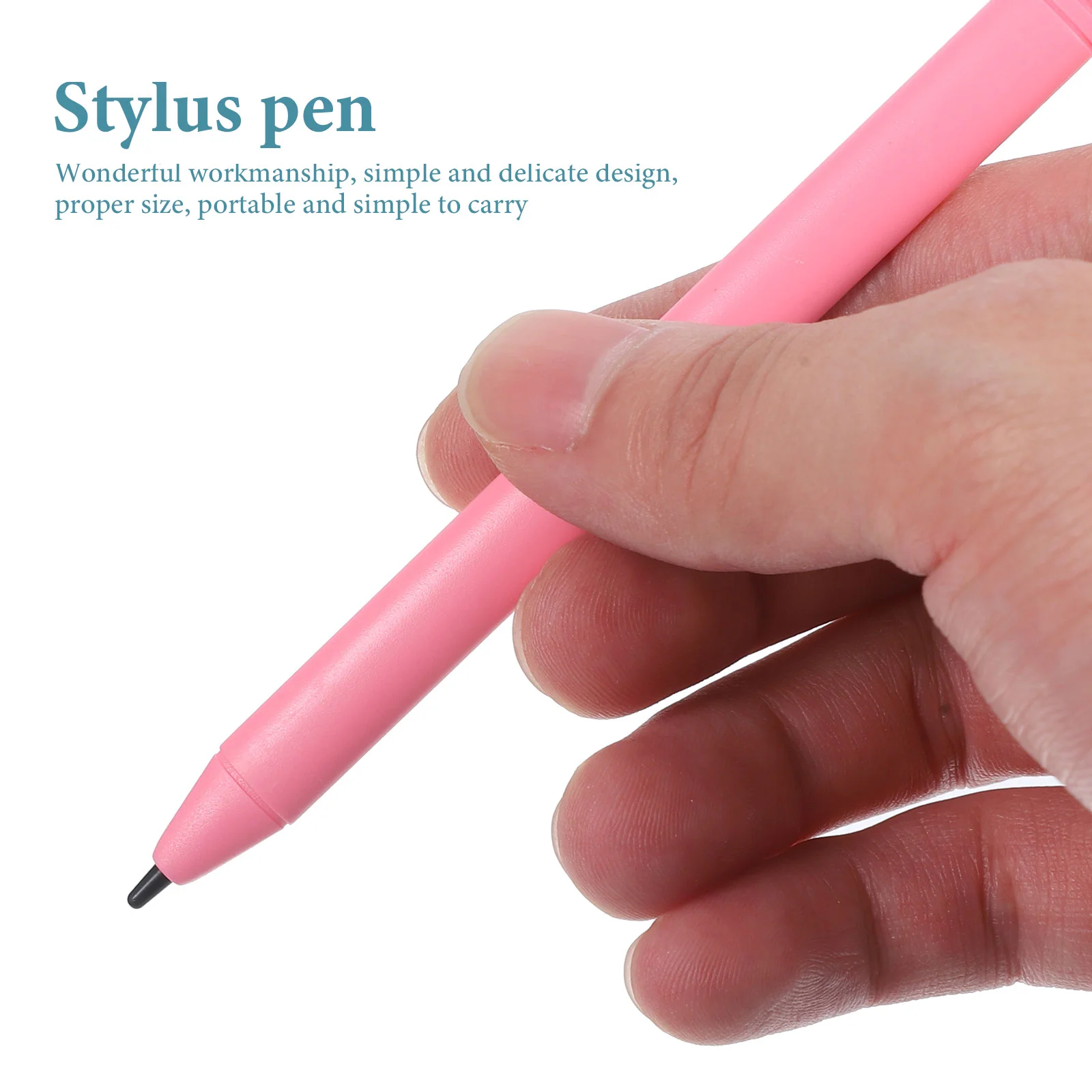 6 Pcs Lcd Tablet Stylus Pen Desenho Doodle Board para telas sensíveis ao toque Universal Abs