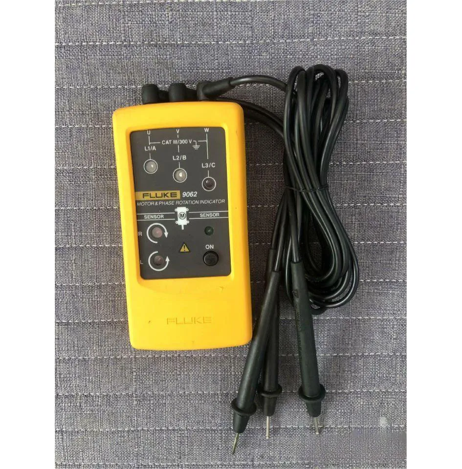 9062 Motor and Phase Rotation Indicator Tester