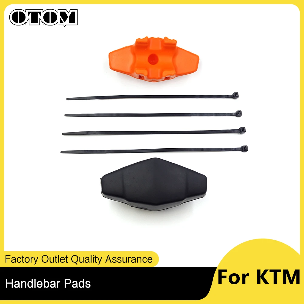 OTOM Cross-Country Motorcycle Handlebar Pads Sponge Steering Grip Chest Guard Protector For KTM SX SXF EXC XC 50 125 250 450 690