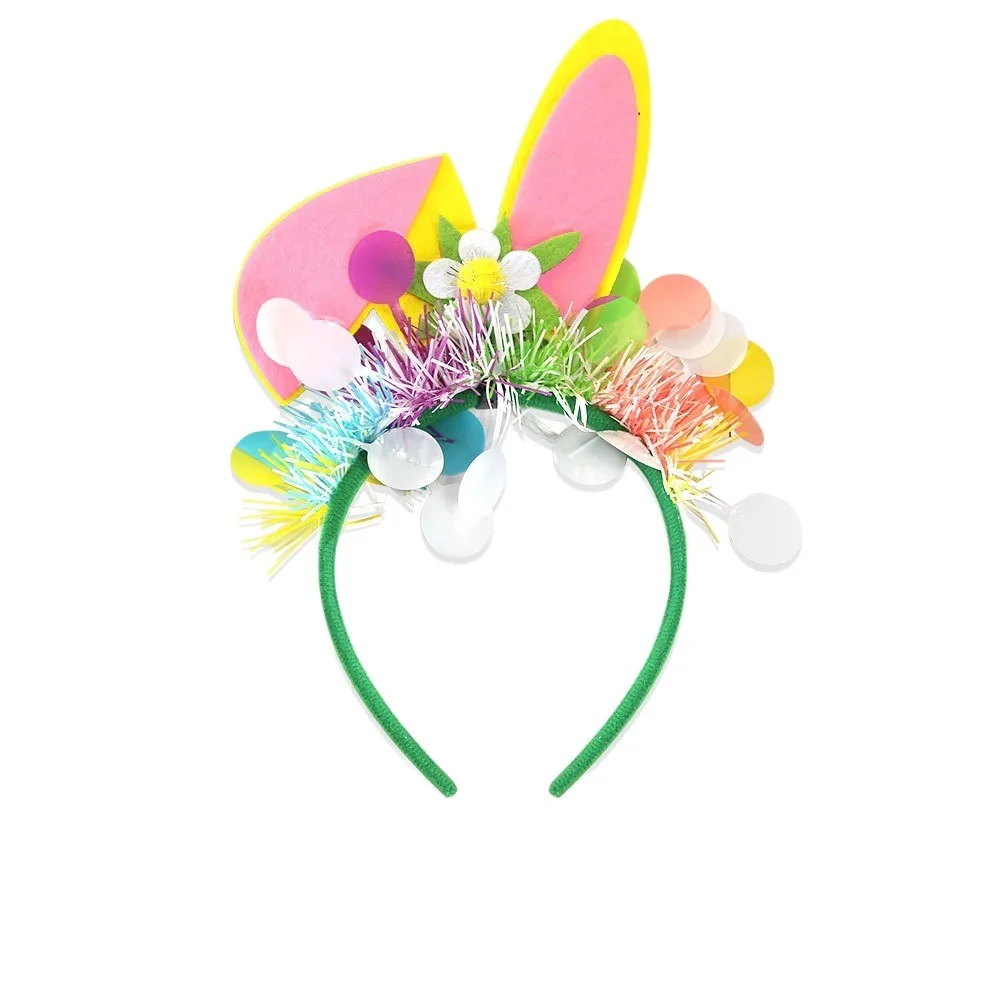 Animal Happy Easter Style Headband Chicken Plastic Bunny Rabbit Hair Hoop Korean Style Hair Accessories Cartoon Headdress