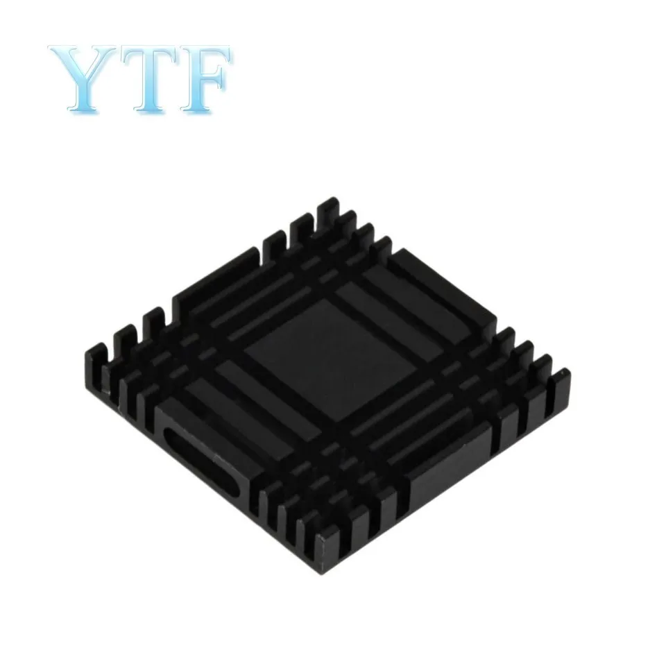 5PCS Heatsink Radiator Cooler Radiator 37x37x6MM High Quality Black Slot Heat Sink