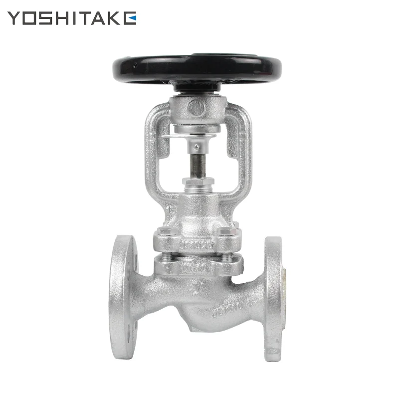 Wholesale Yoshitake BSV-2EN DN15 DN20 DN25 Bellows Sealed Globe Valve for Steam  Air Cold And Hot Water Oil