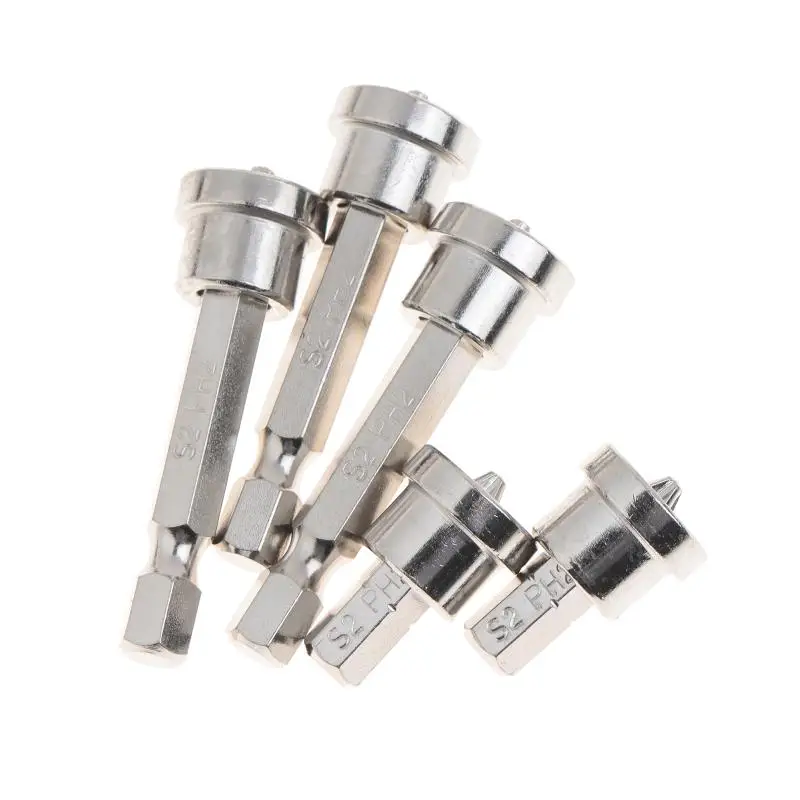 PH2 Screwdriver Power Bits 25mm 50mm High Hardness  S2 Steel for Plasterboard Wood Board Work 2Pcs 3Pcs