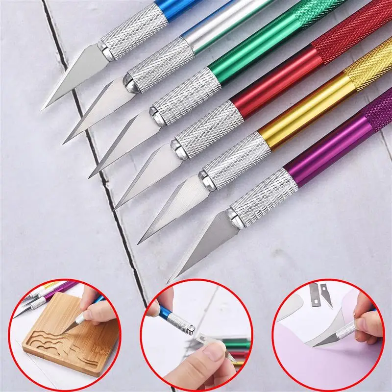 Cutter Knife Art Utility Knife Pen Sword Cut Stickers Scrapbooking Cutting Tool Hand Account Sword School Supplies DIY Craft