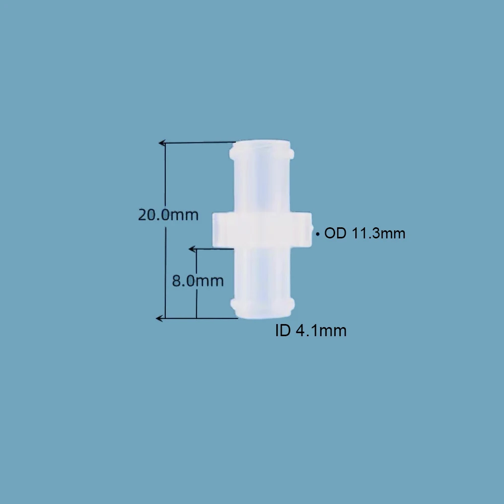 Double Female Luer Lock Plastic Pipe Fitting Connectors