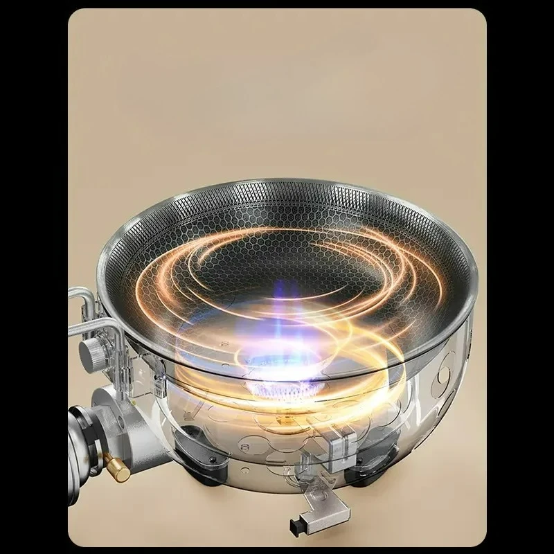 

Горшок для пикника на открытом воздухе, газовый горшок для приготовления пищи на открытом воздухе, кассета для жарки риса, многофункциональный интегрированный горшок для улицы