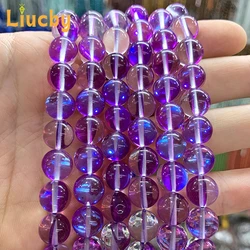 Purple Austria Crystal Shiny dazzling stone Beads for Jewelry Making DIY woman Handstring Necklace Rings 15