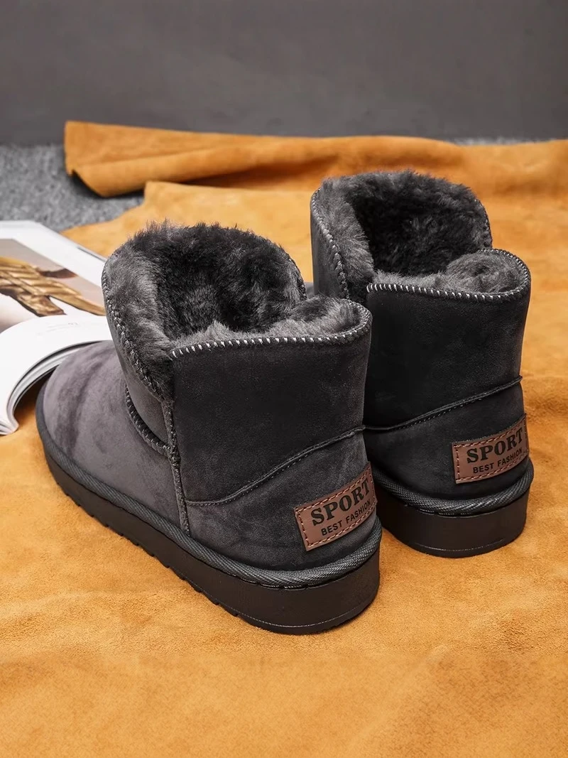Botas de Inverno Masculinas co - Snow Boot Fur Lined avaliação e preço