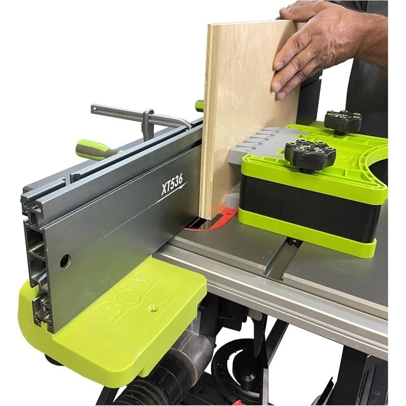 36” XT XTENDER Fence - T-Track Table Saw Fence System with Multiple T-Slots for Woodworking Accessories - Fits Port